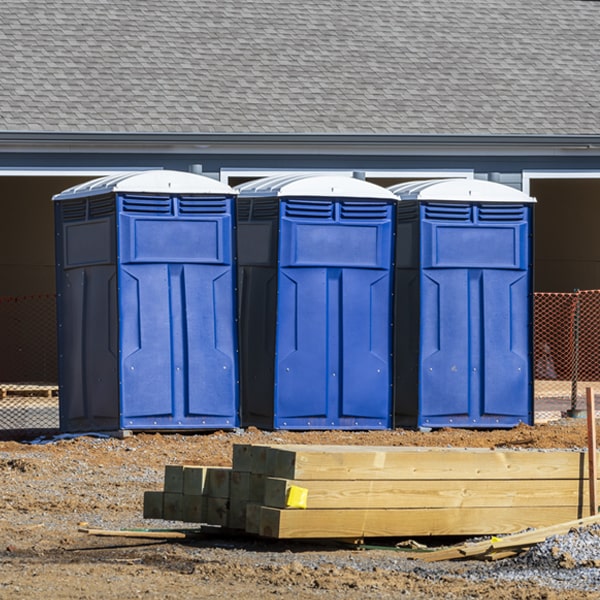 is there a specific order in which to place multiple portable restrooms in New Post